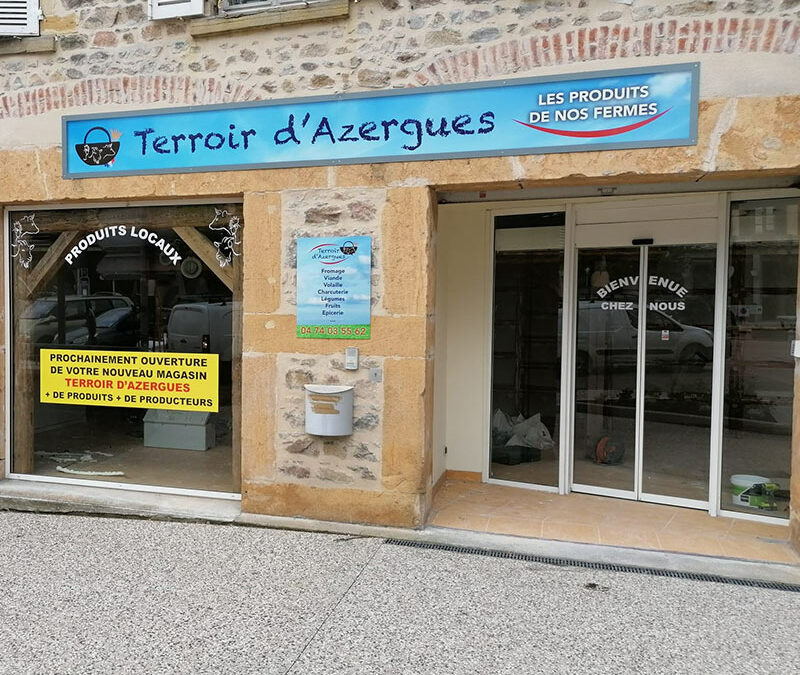 Enseigne et signalétique Terroir d’Azergues