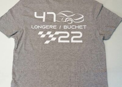 Flocage T-shirts LB Racing